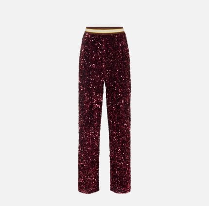 Pantaloni paillettes